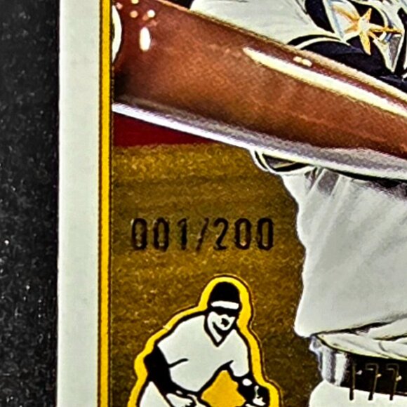 2025 Junior Caminero 001/200 Bicentennial Bookend Topps Heritage SSP - Picture 2 of 4